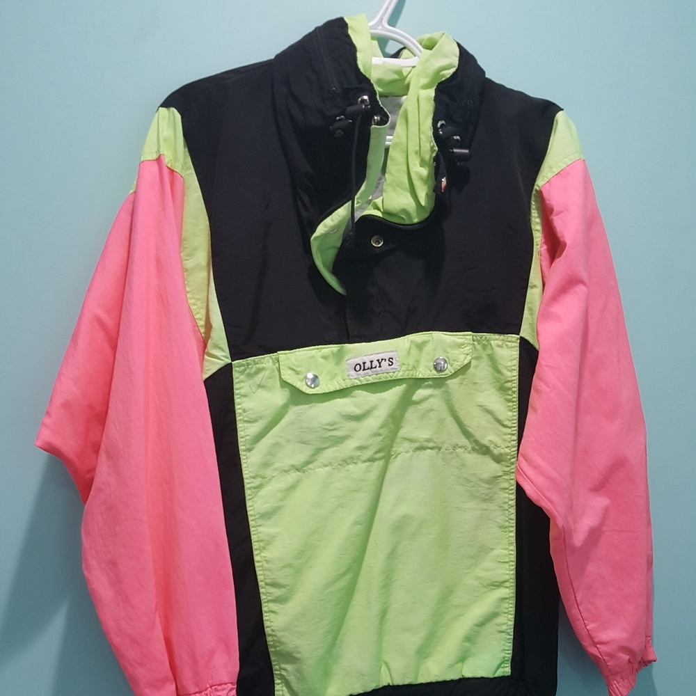 olly's colorful jacket - old school style Sz. Smal